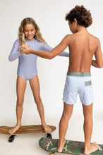 Load image into Gallery viewer, Girls Long Sleeve Pinstripe Suit