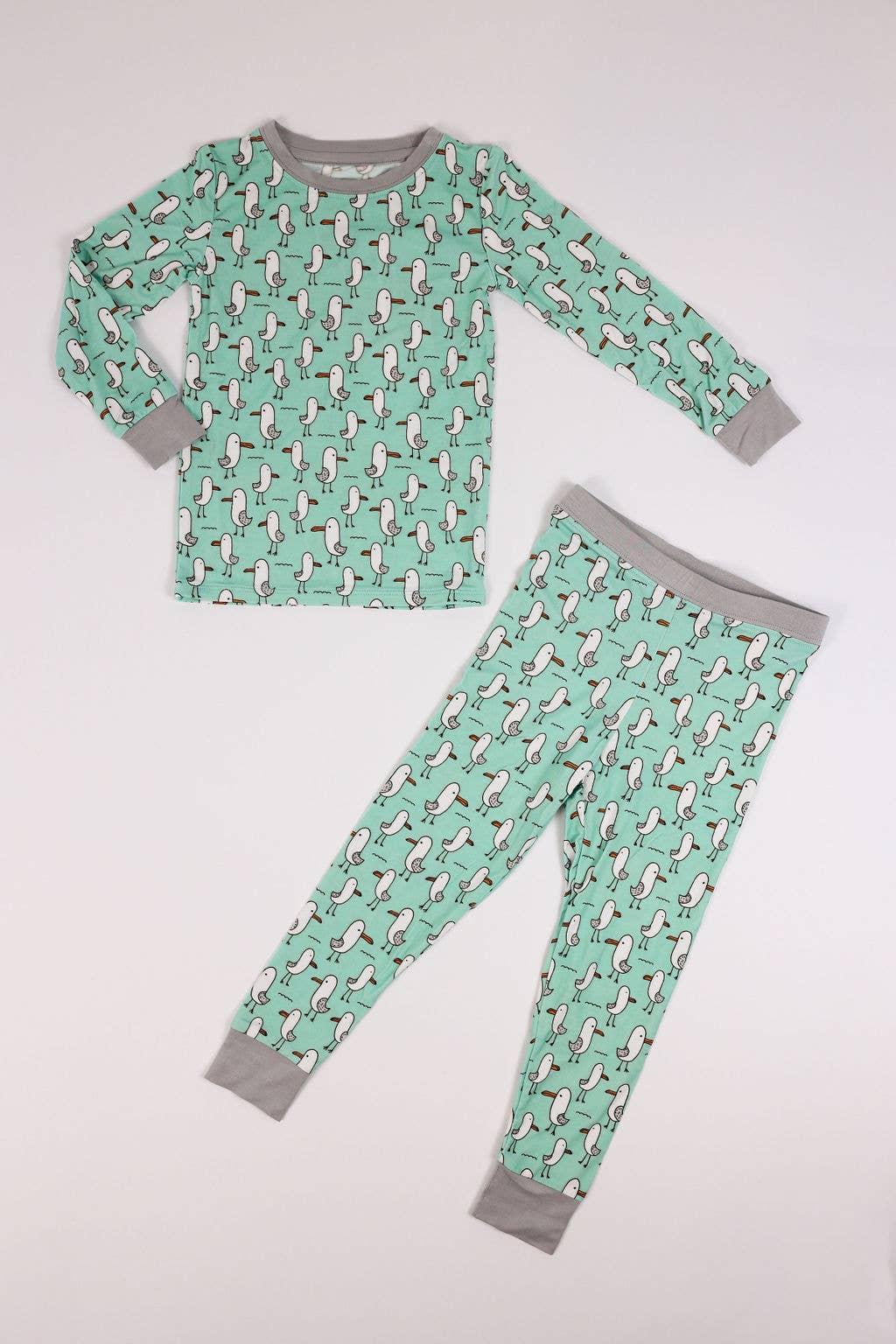 Silly Seagull Kids Bamboo Pajama Set