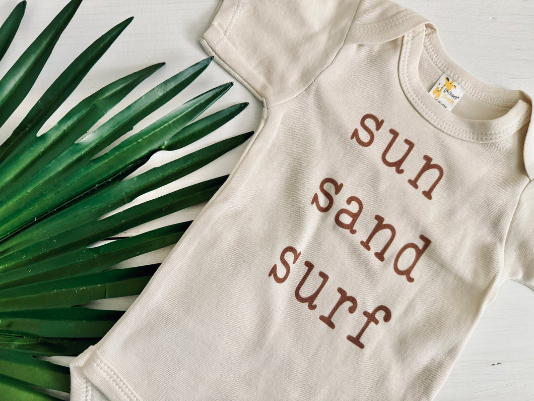 Sun Sand Surf Onesie