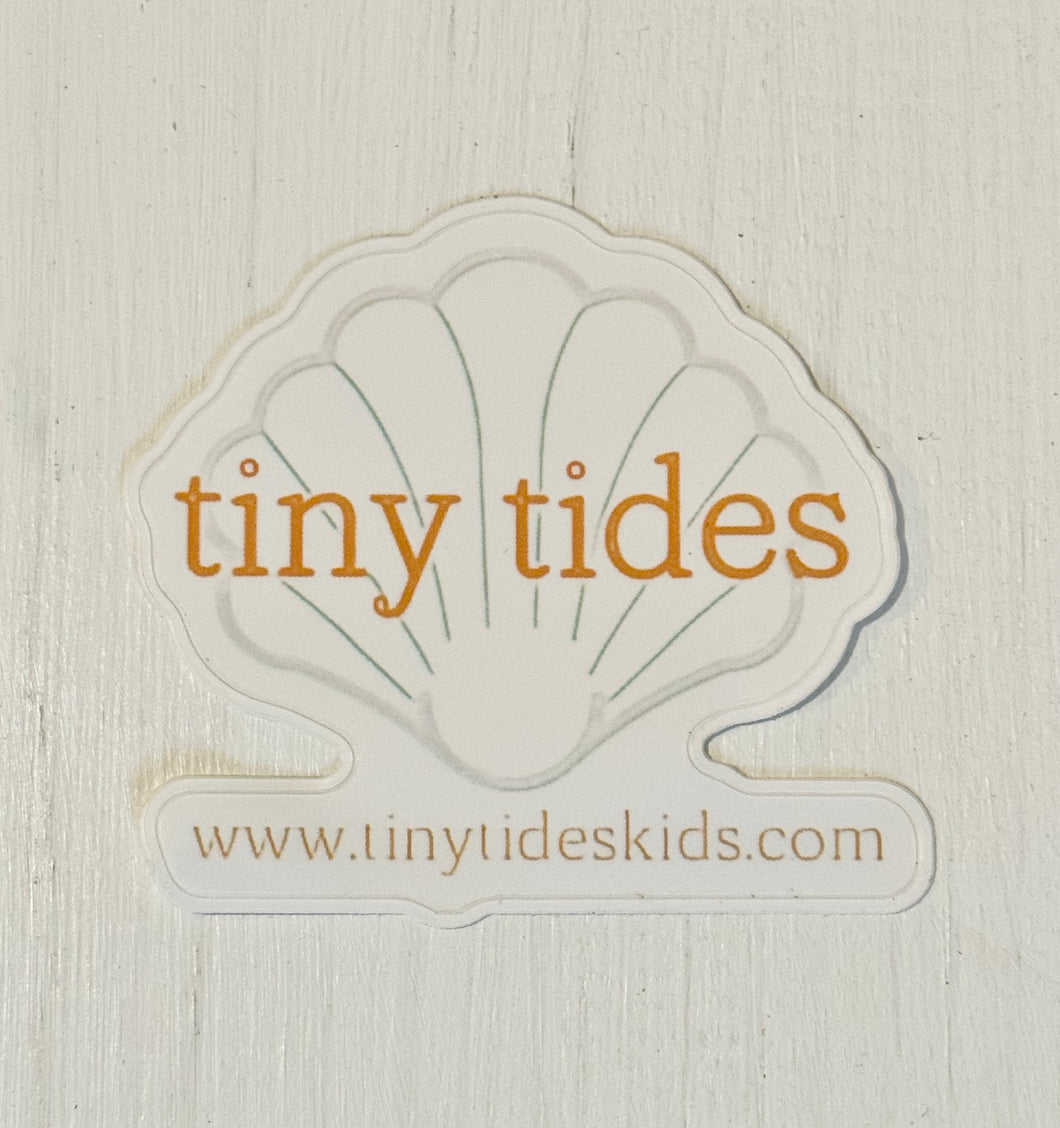Tiny Tides Die-cut Sticker