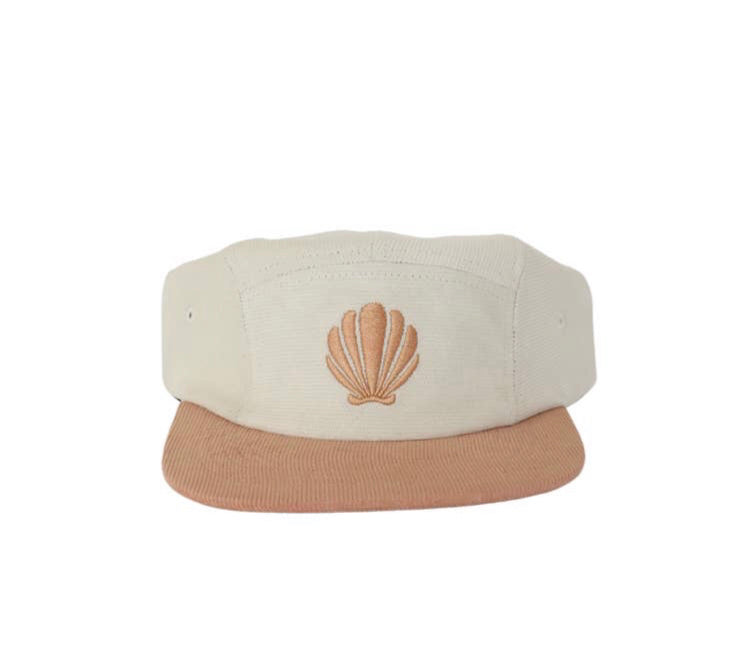 Seashell Corduroy 5-Panel Hat
