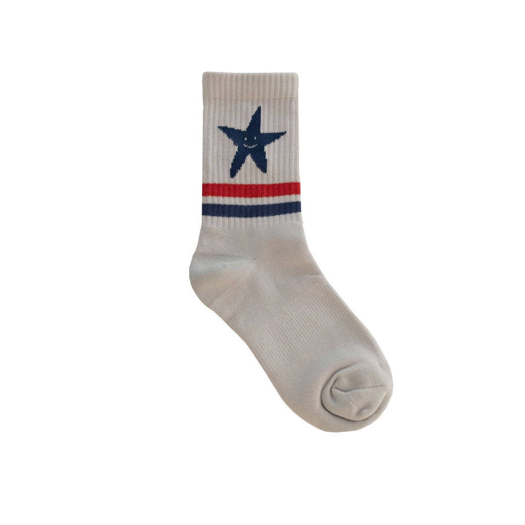 Blue Star Socks - Main Image