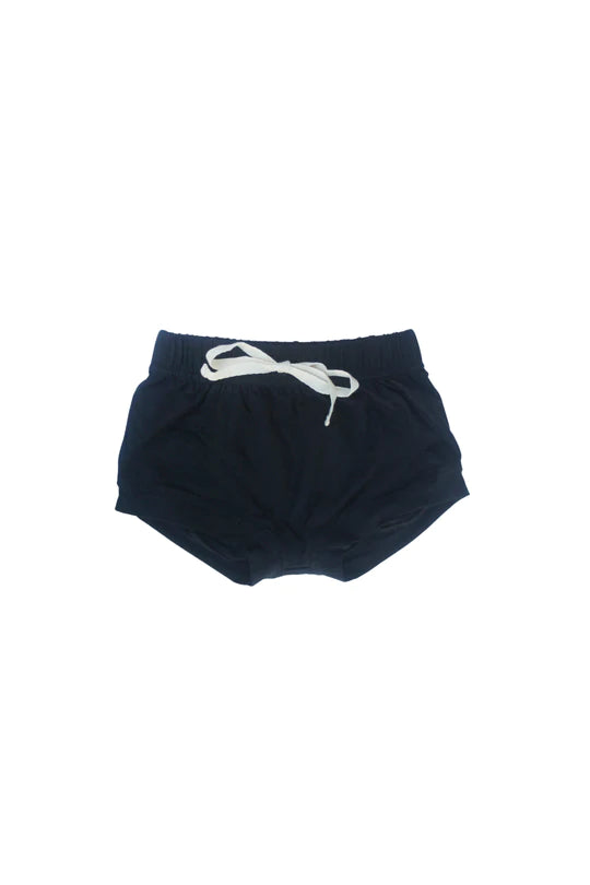 Solid Bamboo Shorties-Midnight, size 2T
